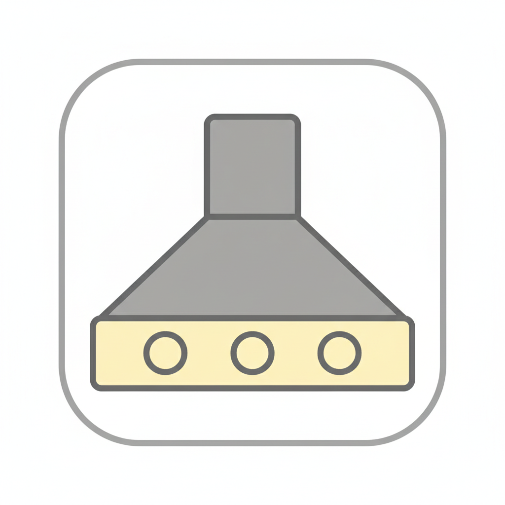 Ventilation hood icon